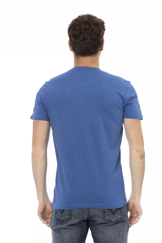 Trussardi Action Blue T-Shirts for Men detail view