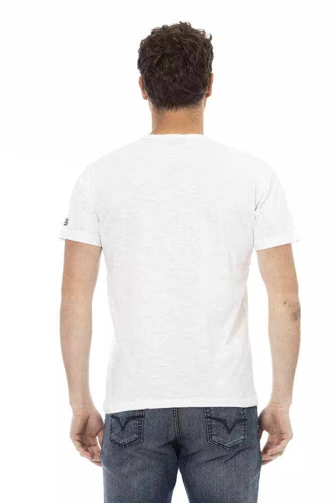 Trussardi Action White T-Shirts for Men detail view