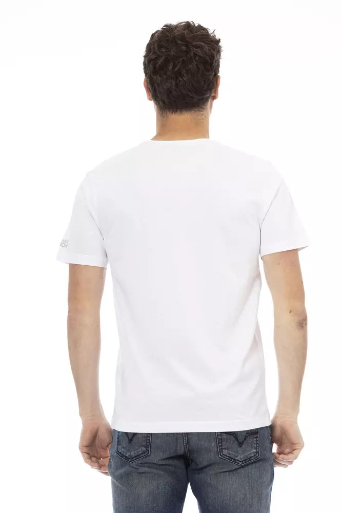 Trussardi Action White T-Shirt for Men detail view
