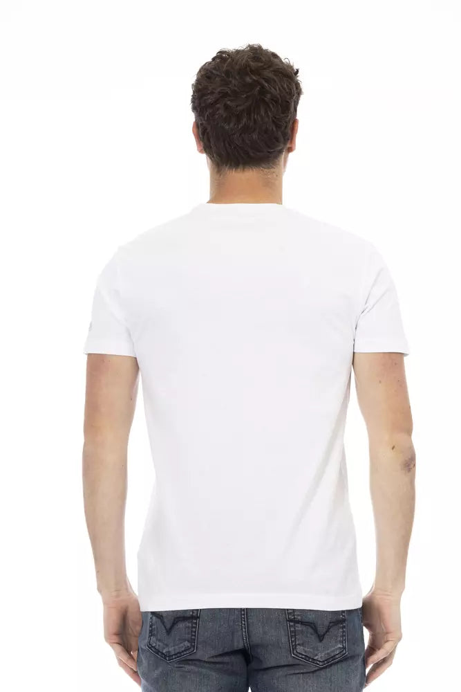 Trussardi Action White T-Shirt for Men detail view