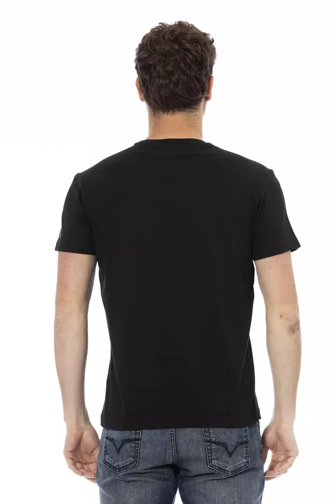 Trussardi Action Black T-Shirt for Men detail view