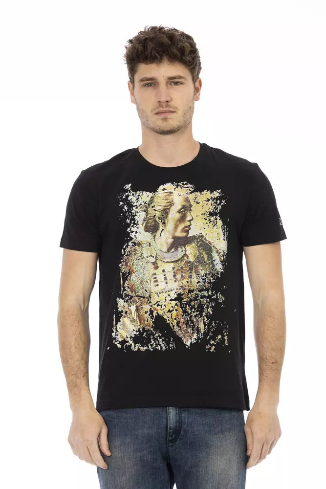 Trussardi Action Black T-Shirt for Men