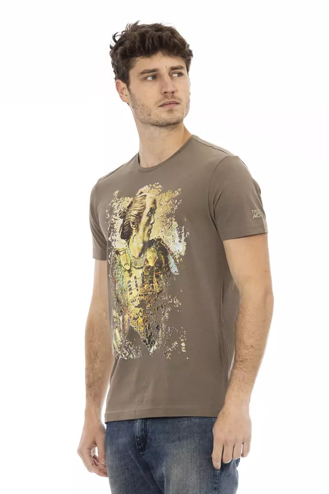 Trussardi Action Brown T-Shirt for Men alternate view