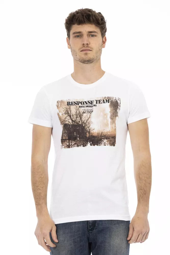 Trussardi Action White T-Shirt for Men