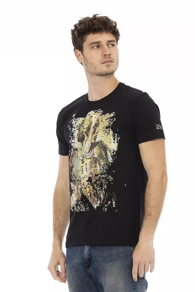 Trussardi Action Black T-Shirt for Men alternate view