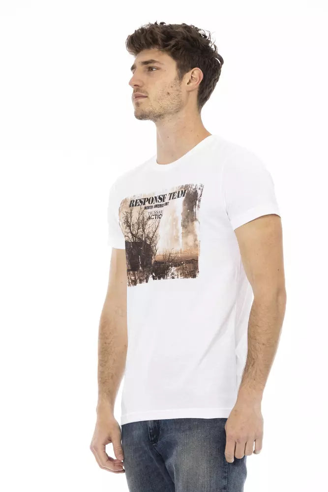 Trussardi Action White T-Shirt for Men alternate view