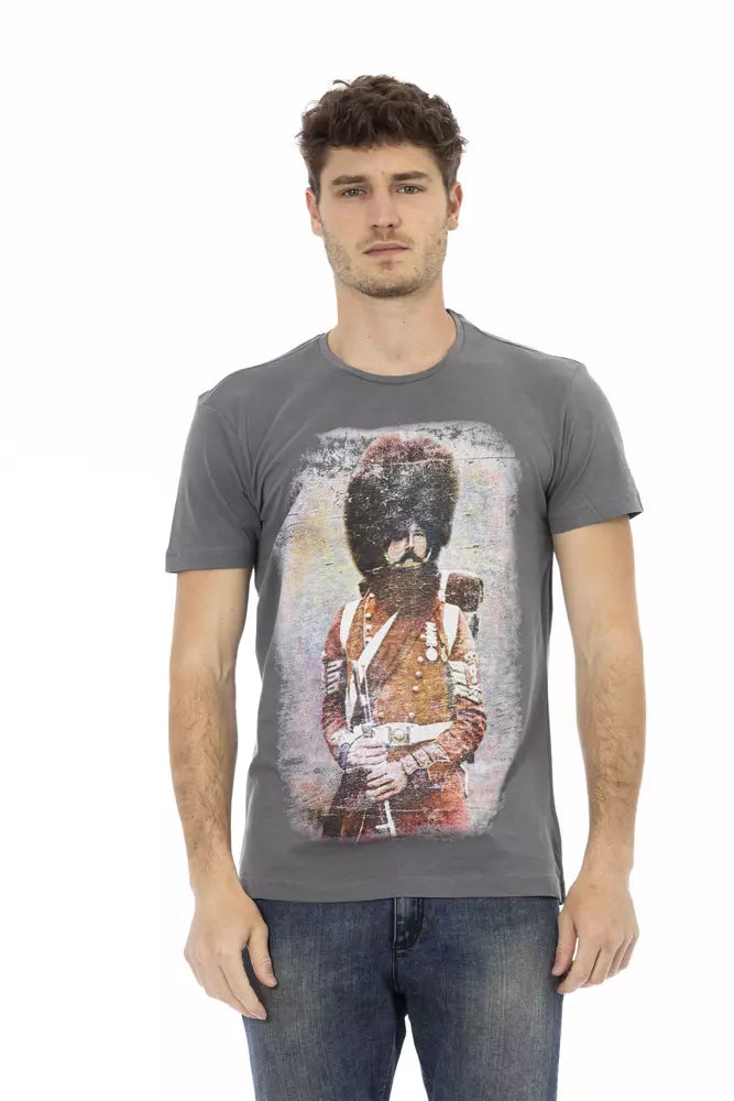 Trussardi Action Grey T-Shirt for Men