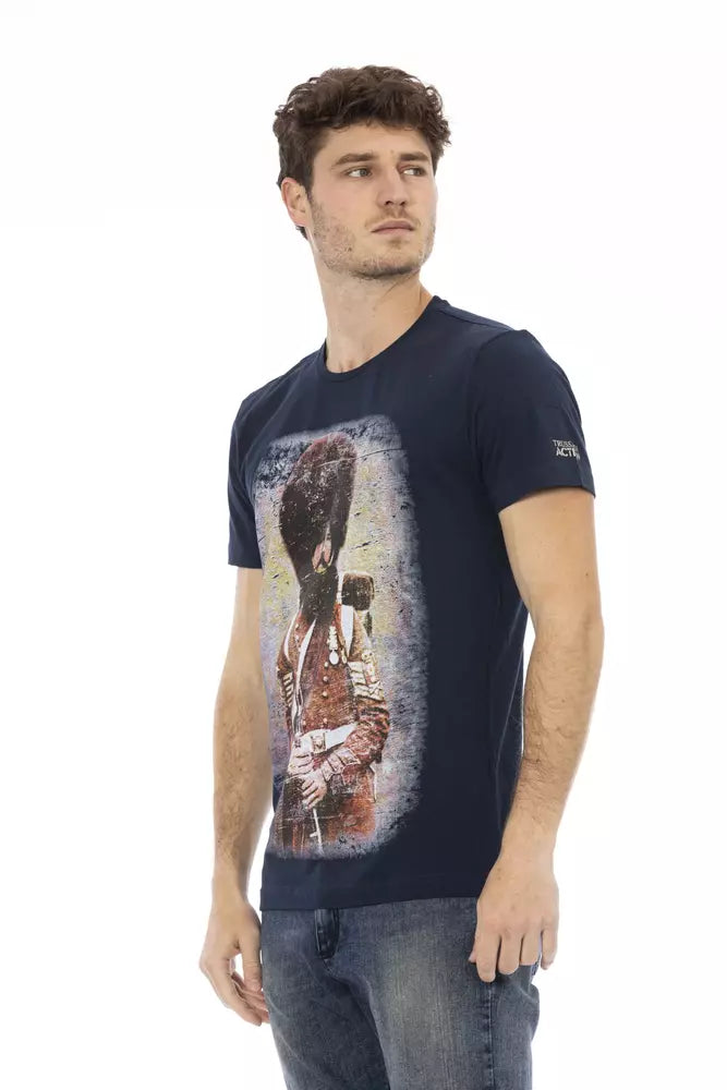 Trussardi Action Blue T-Shirt for Men alternate view