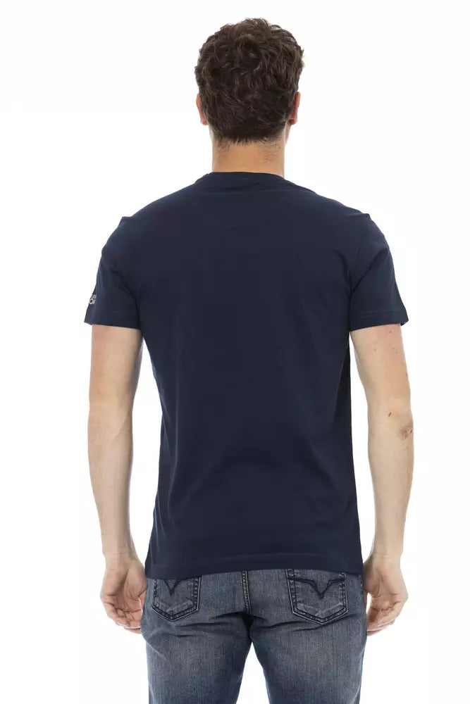 Trussardi Action Blue T-Shirt for Men detail view