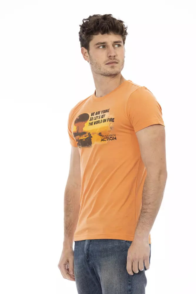 Trussardi Action Orange T-Shirt for Men alternate view