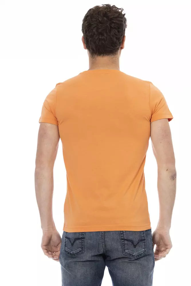 Trussardi Action Orange T-Shirt for Men detail view