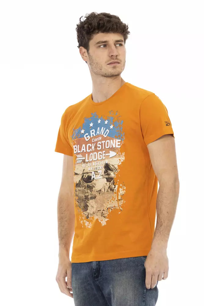 Trussardi Action Orange T-Shirt for Men alternate view