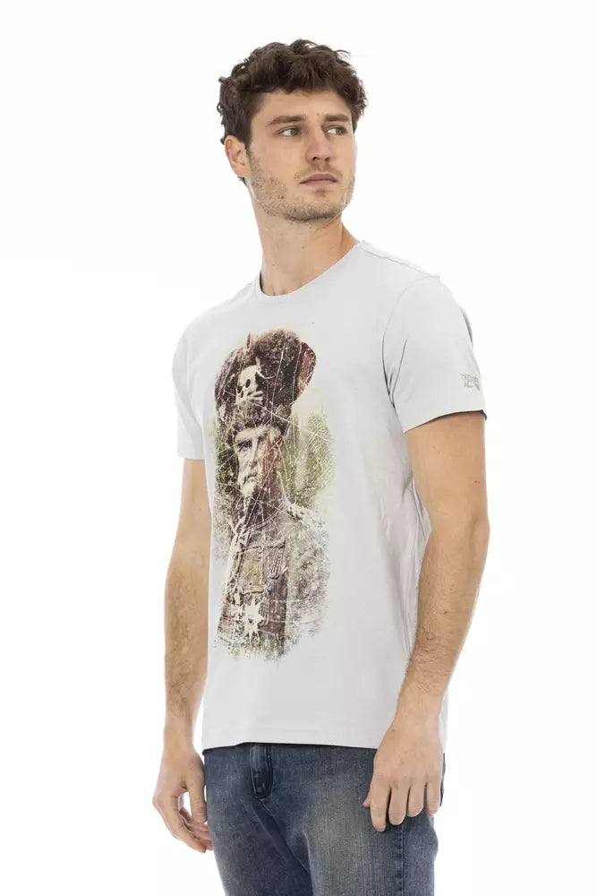 Trussardi Action Grey T-Shirt for Men alternate view