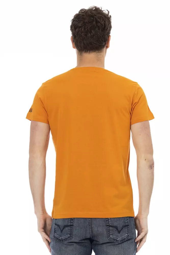 Trussardi Action Orange T-Shirt for Men detail view