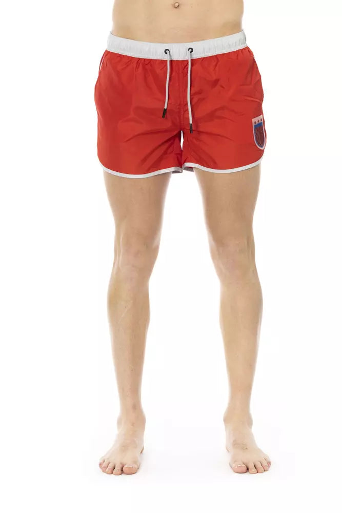 Bikkembergs Multicolor Swim Shorts for Men