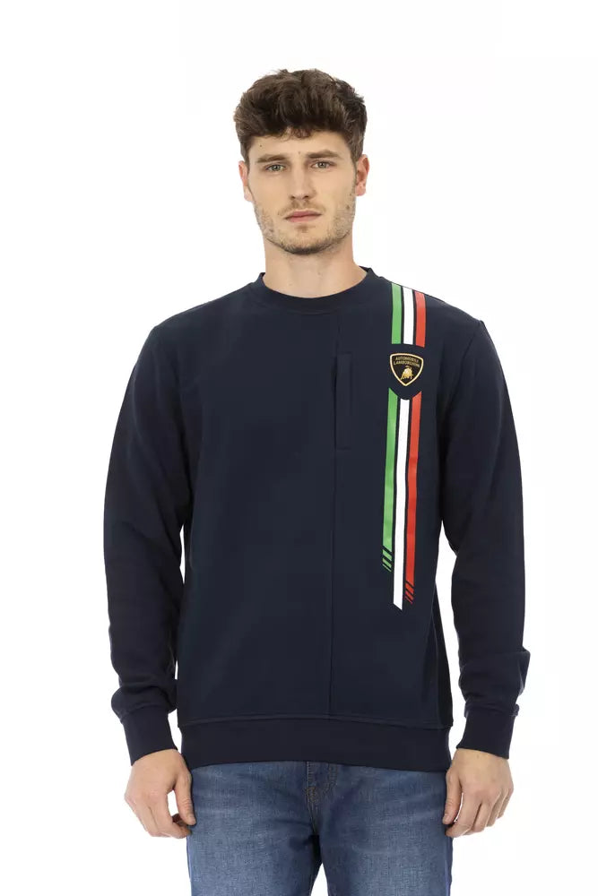 Automobili Lamborghini Blue Sweatshirt for Men alternate view