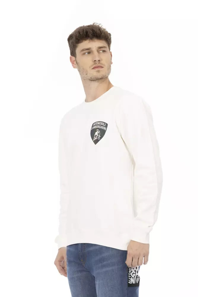 Automobili Lamborghini White Sweatshirt for Men alternate view