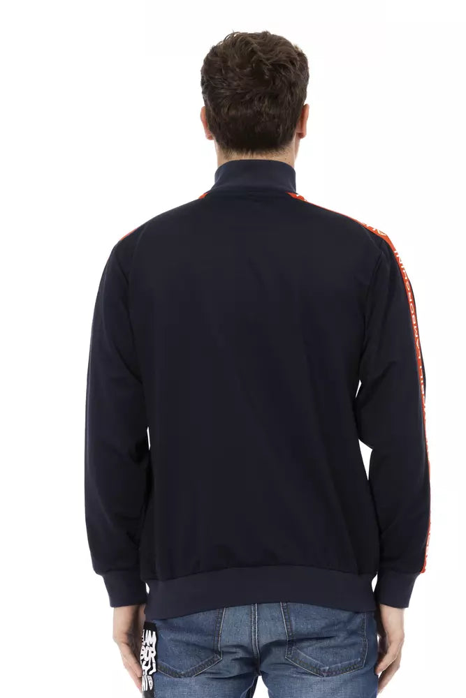 Automobili Lamborghini Blue Sweatshirt for Men detail view
