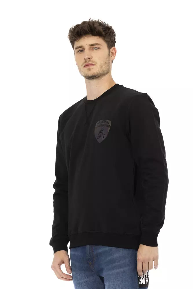 Pull Homme Coton Noir Automobili Lamborghini