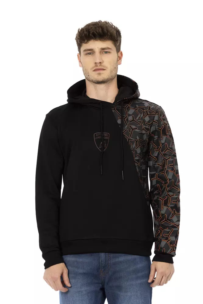 Automobili Lamborghini Black Hoodie for Men