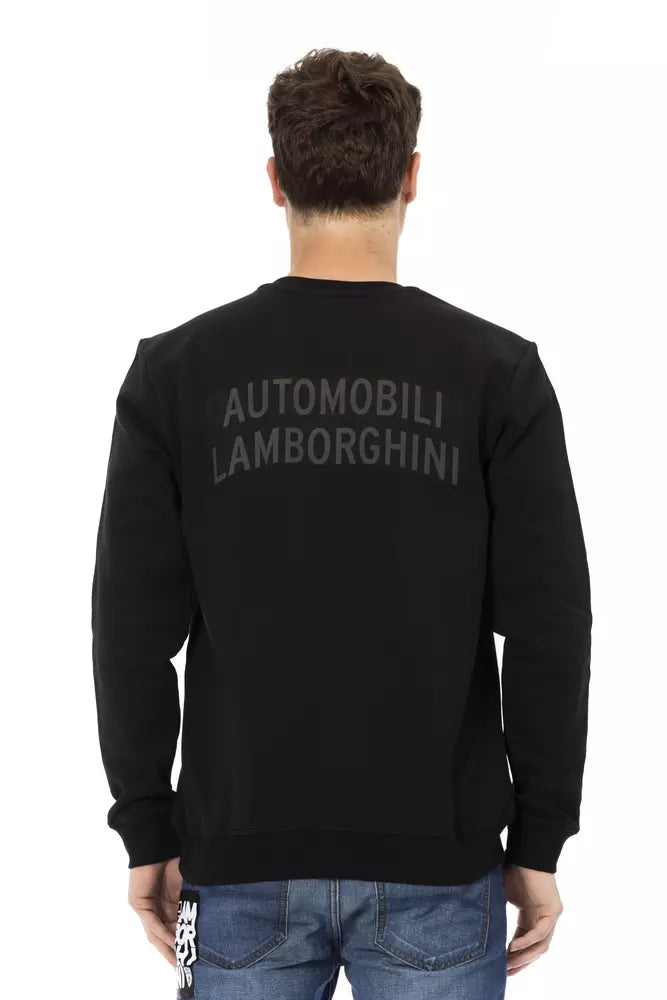 Pull Homme Coton Noir Automobili Lamborghini