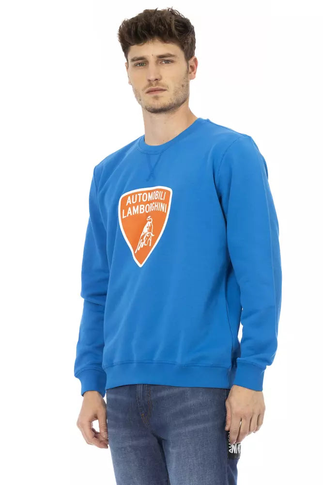 Automobili Lamborghini Blue Sweatshirt for Men alternate view