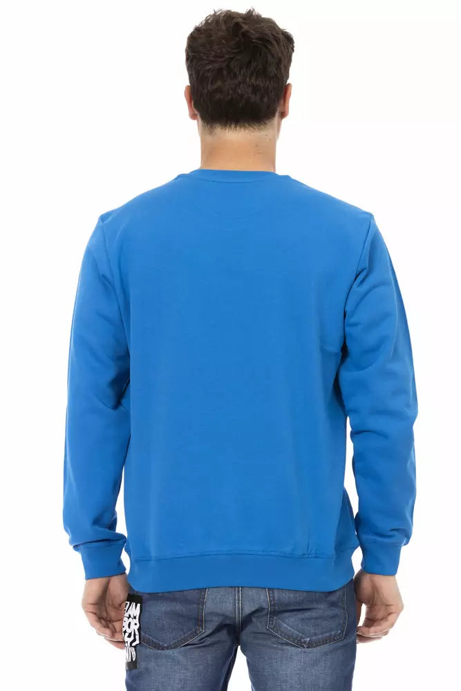 Automobili Lamborghini Blue Sweatshirt for Men detail view