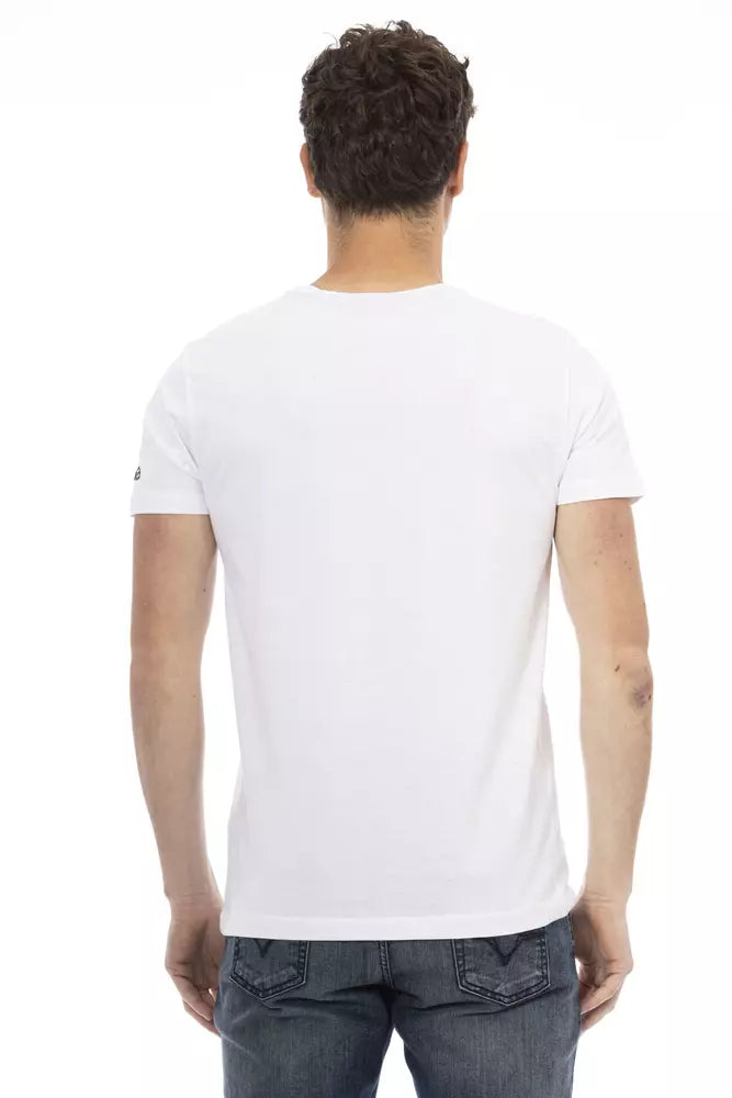 Trussardi Action White T-Shirts for Men detail view