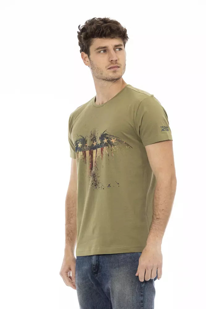 Trussardi Action Green T-Shirt for Men alternate view