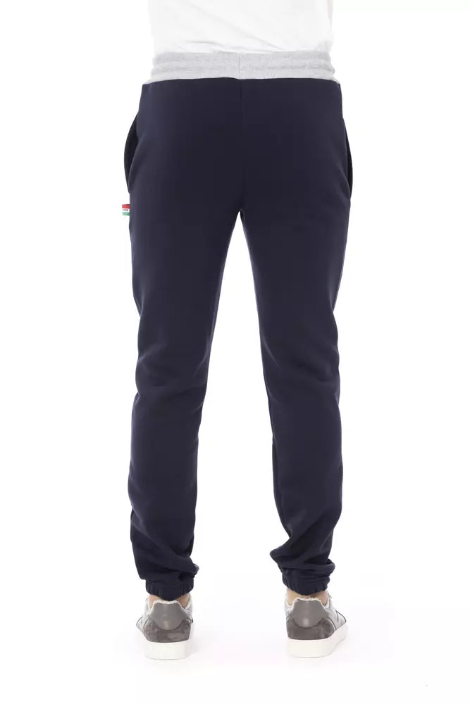Pantalon de sport pour homme Baldinini Trend en coton bleu