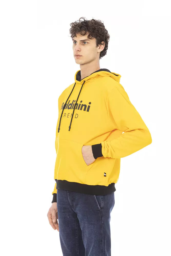Baldinini Trend Yellow Hoodie for Men alternate view