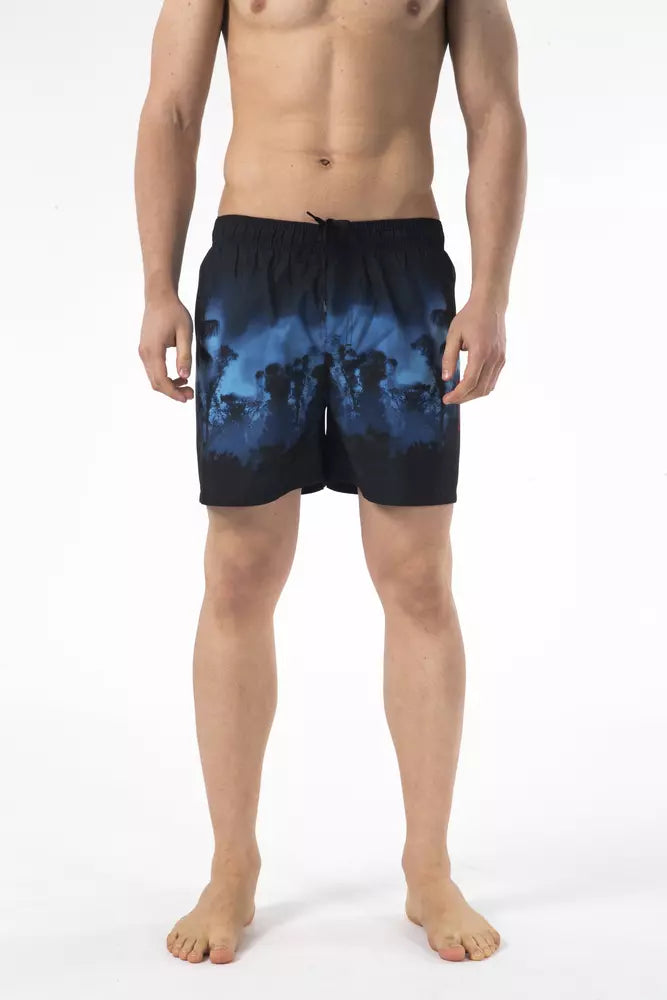 Just Cavalli Black Shorts for Men