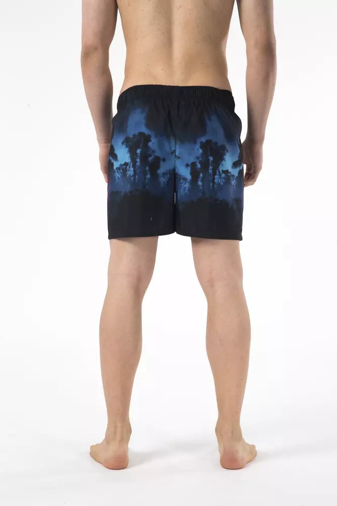 Just Cavalli Black Shorts for Men detail view