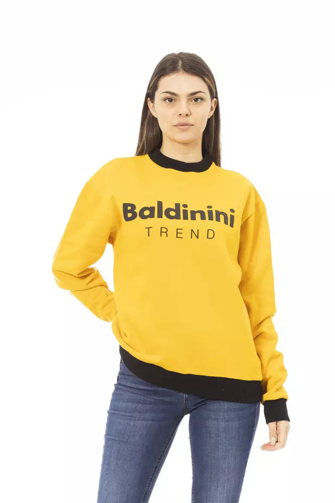 Baldinini Trend Yellow Sweatshirt for Women