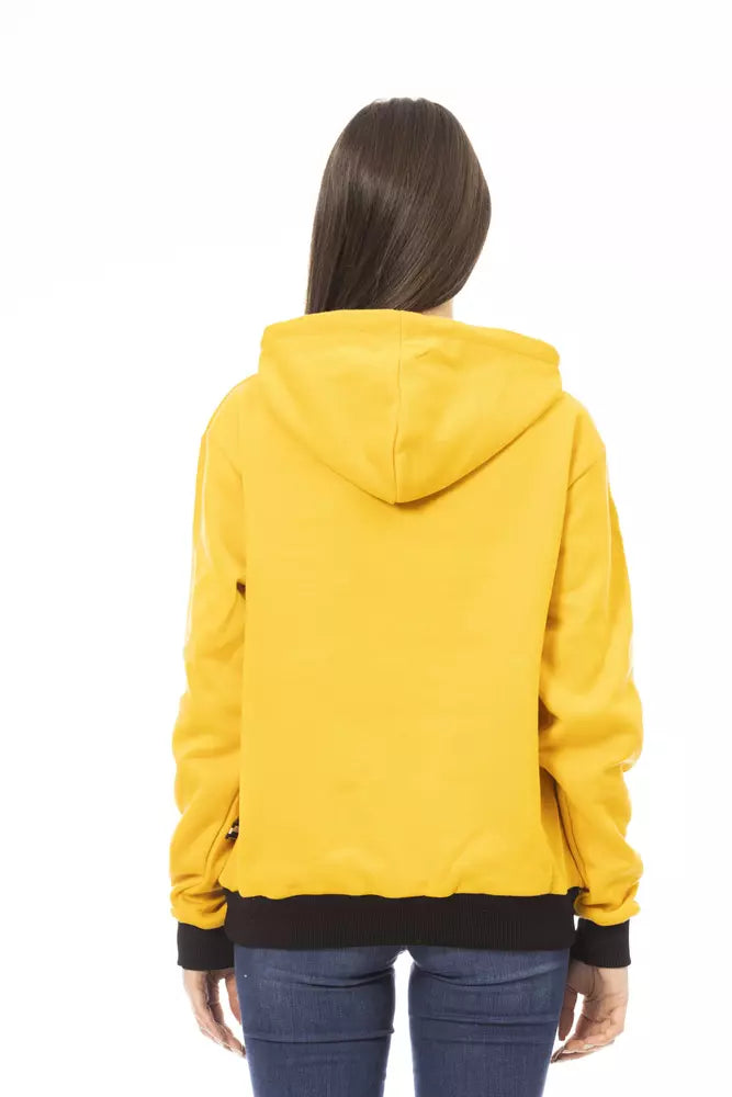 Baldinini Trend Yellow Sweatshirt for Women detail view