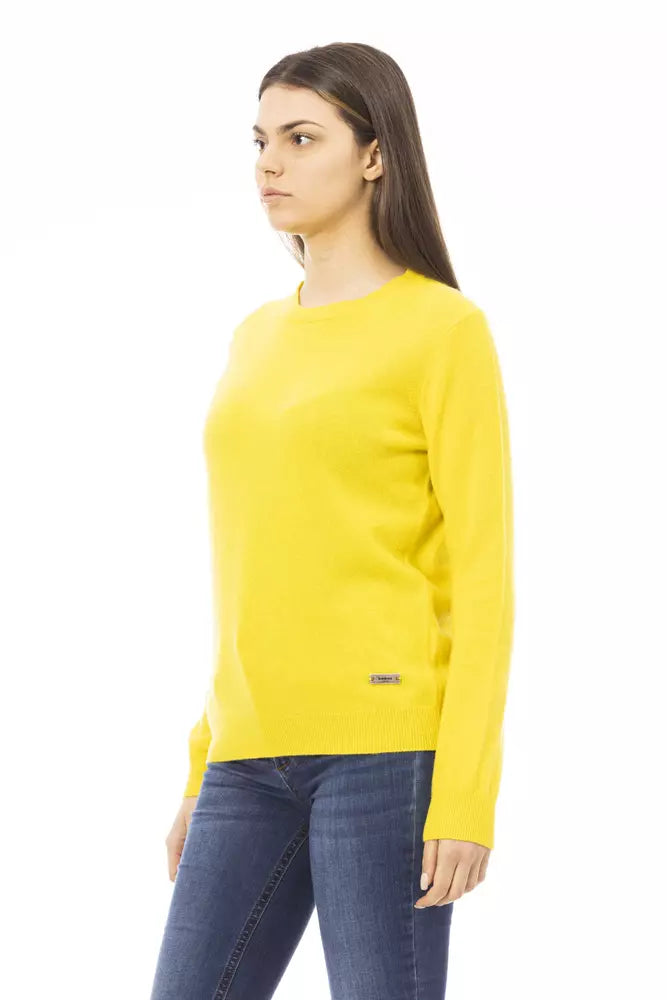 Baldinini Trend Yellow Sweatshirt for Women alternate view