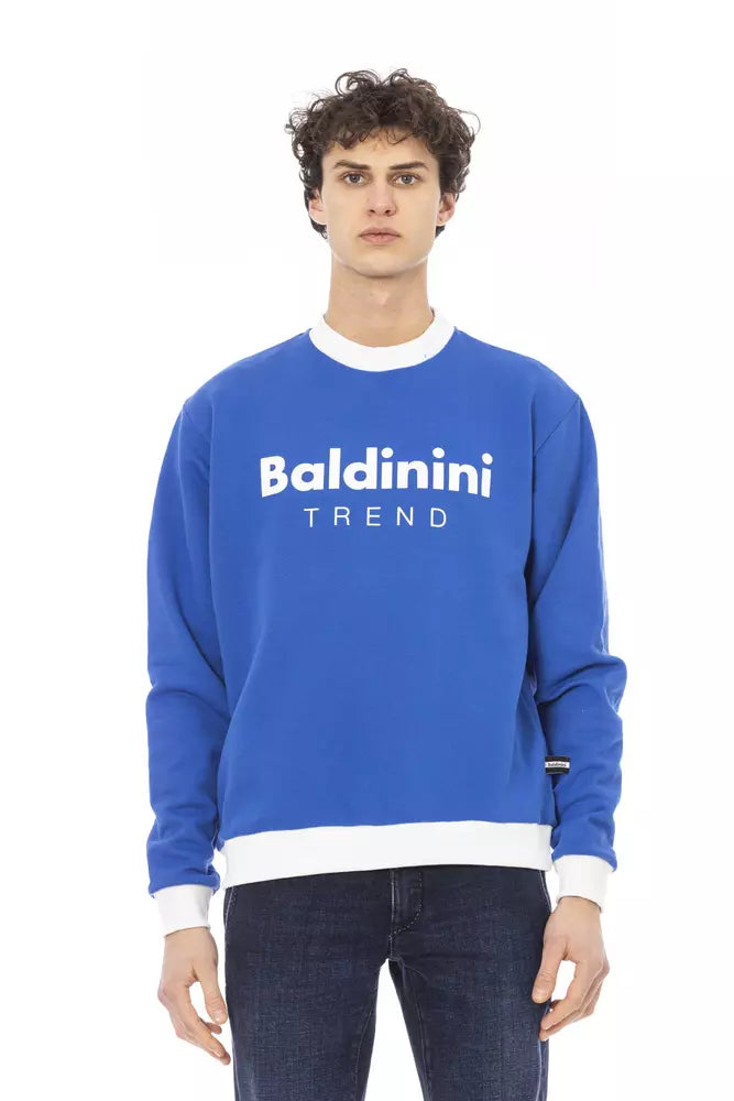 Baldinini Trend Blue Sweatshirt for Men