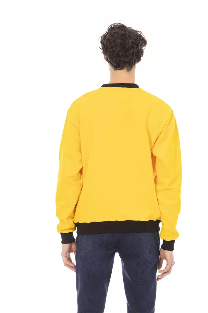 Baldinini Trend Yellow Sweatshirt for Men detail view