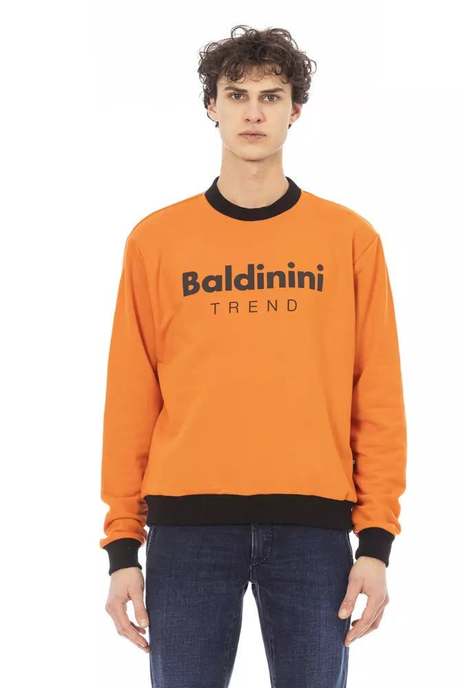 Baldinini Trend Orange Sweatshirt for Men