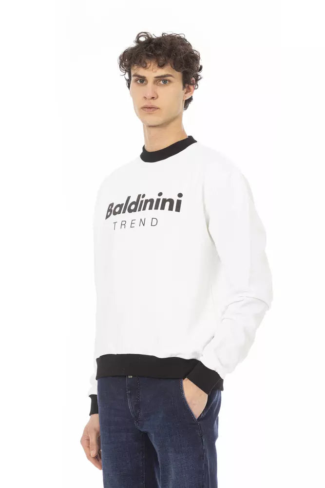 Baldinini Trend White Sweatshirt for Men alternate view