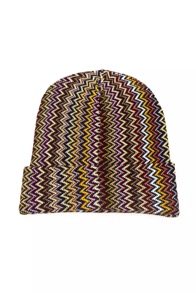 Missoni Multicolor Beanie for Men detail view