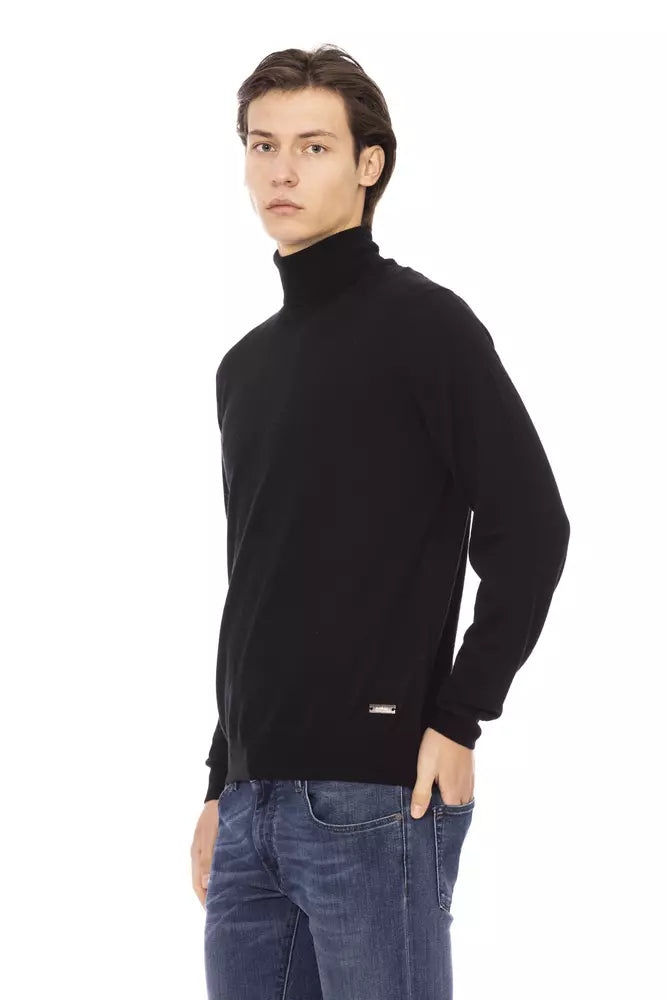 Baldinini Trend Black Turtleneck for Men alternate view