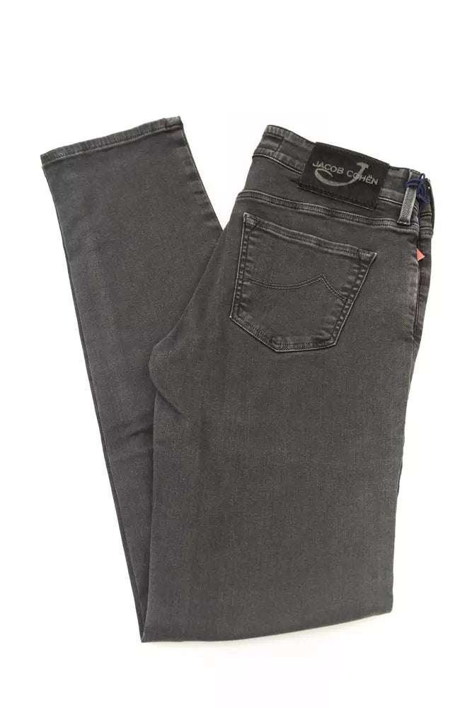 Jacob Cohen Black Slim Fit Jeans for Women