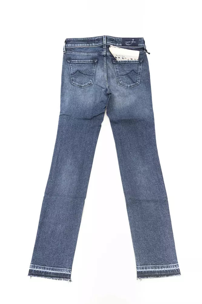 Jacob Cohen Blue Slim Fit Jeans for Women detail view