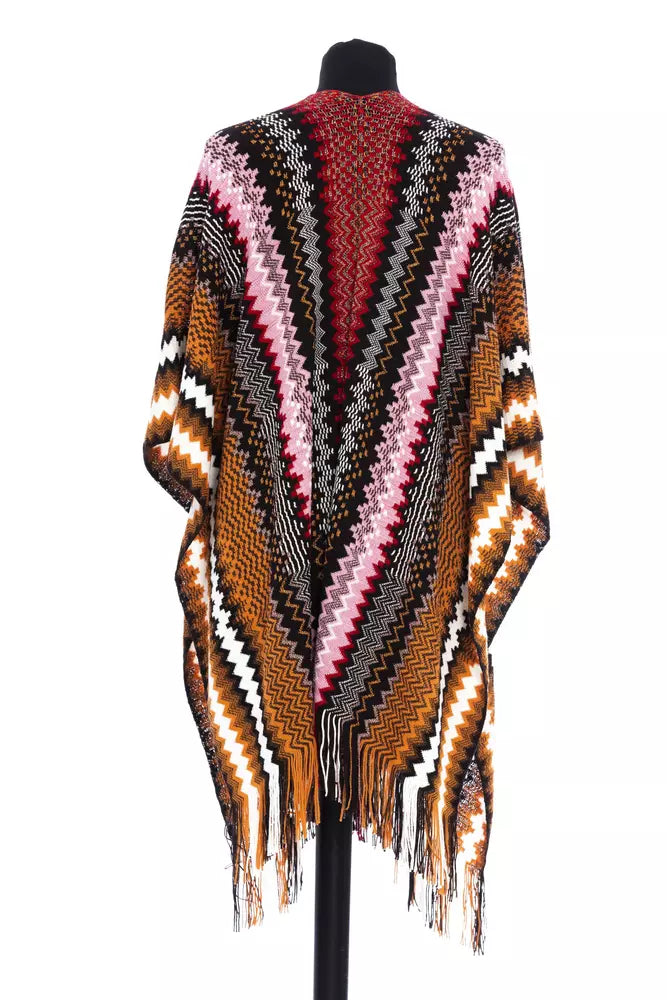 Missoni Poncho en Laine Multicolore pour Femme