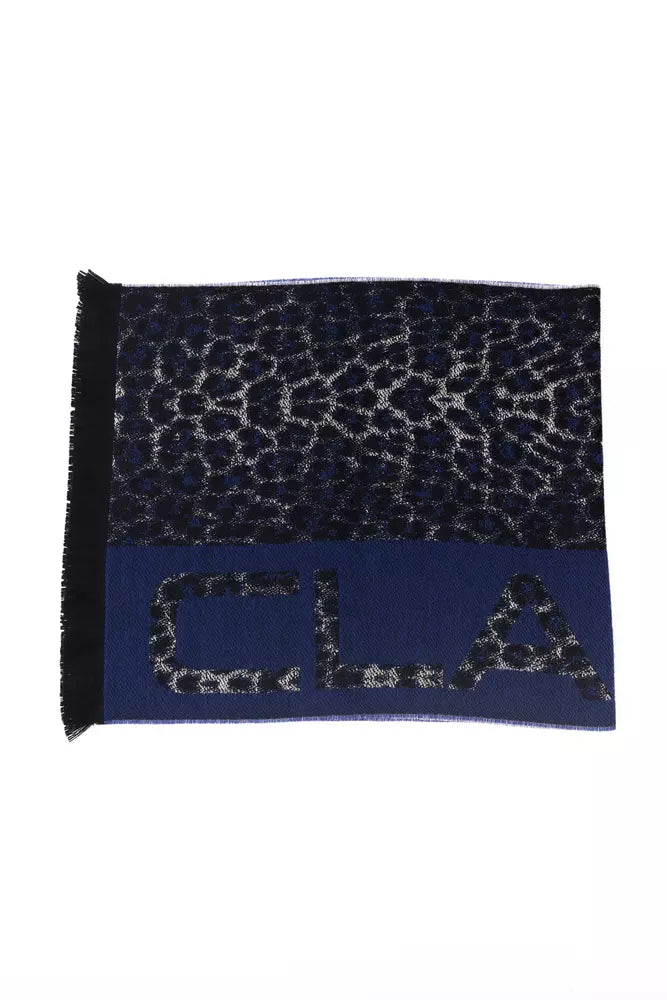 Cavalli Class Blue Scarf for Men