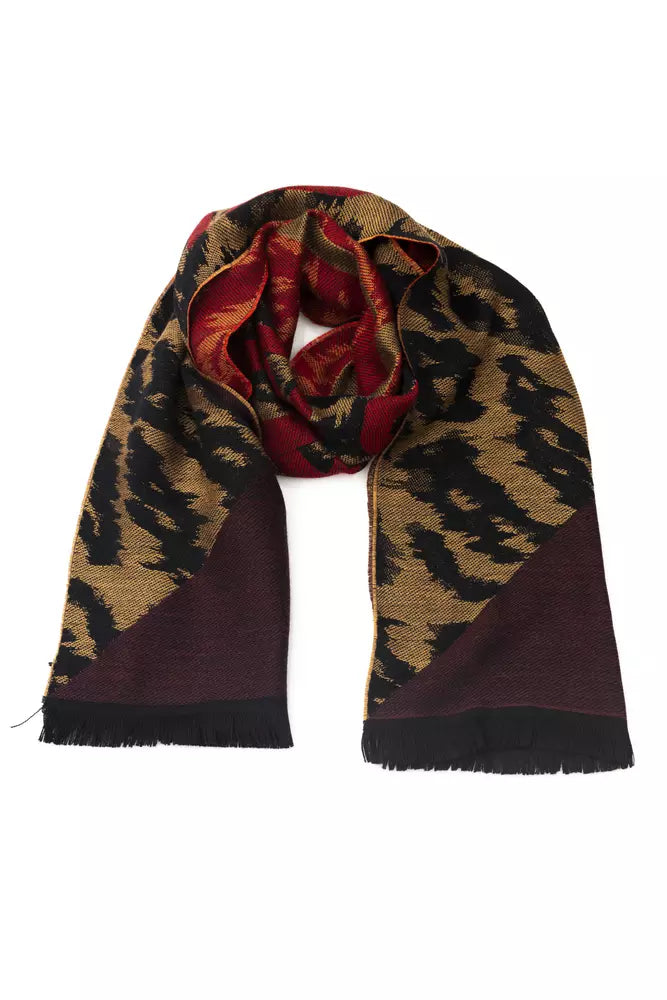 Cavalli Class Brown Scarf for Men detail view