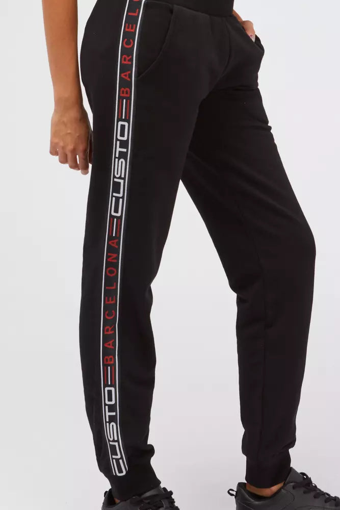 Custo Barcelona Black Joggers for Women alternate view