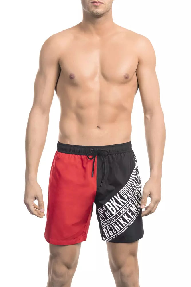 Bikkembergs Multicolor Swim Shorts for Men