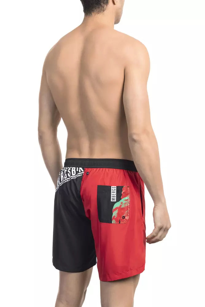 Bikkembergs Multicolor Swim Shorts for Men alternate view